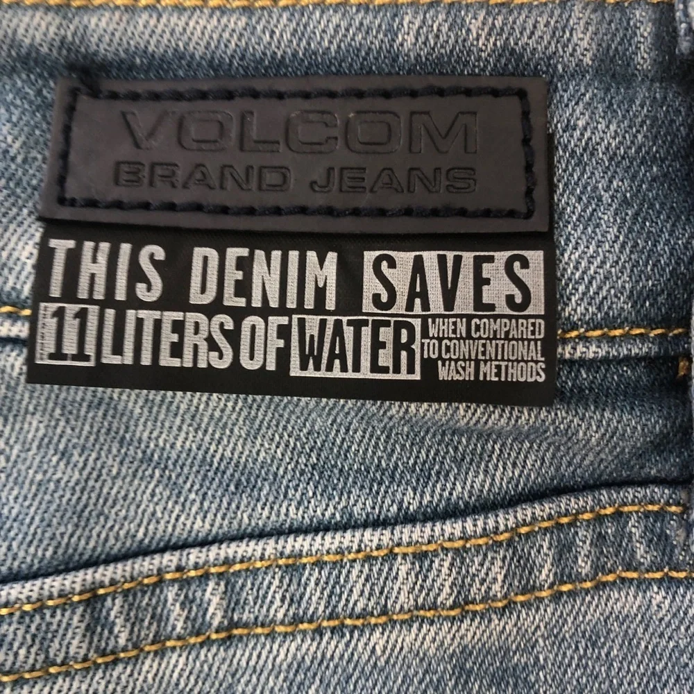 Volcom Stoney Stretch Mid Rise Micro Fit Shorts 27